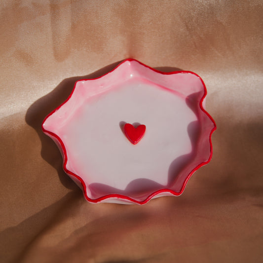 Candy Heart Trinket Dish