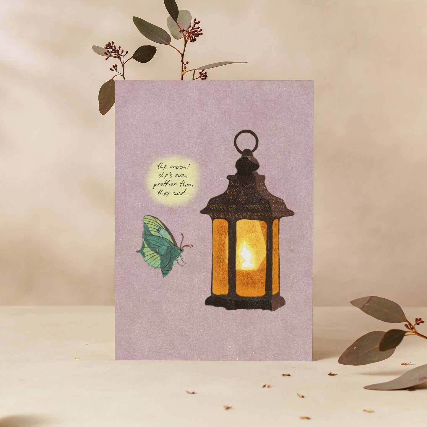 The Moth Who Met The Moon