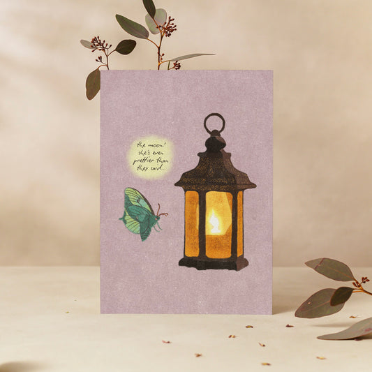 The Moth Who Met The Moon