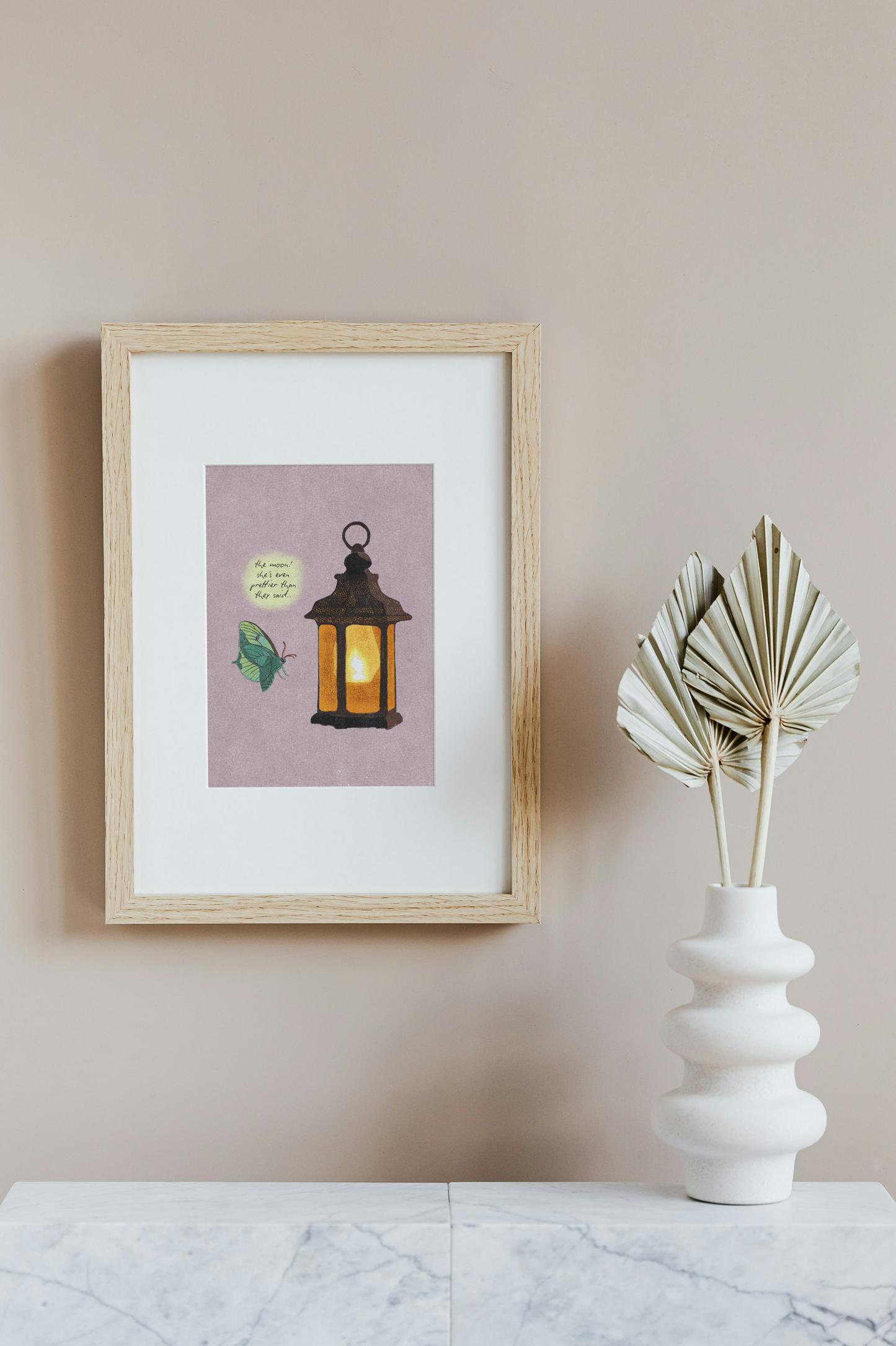 The Moth Who Met The Moon