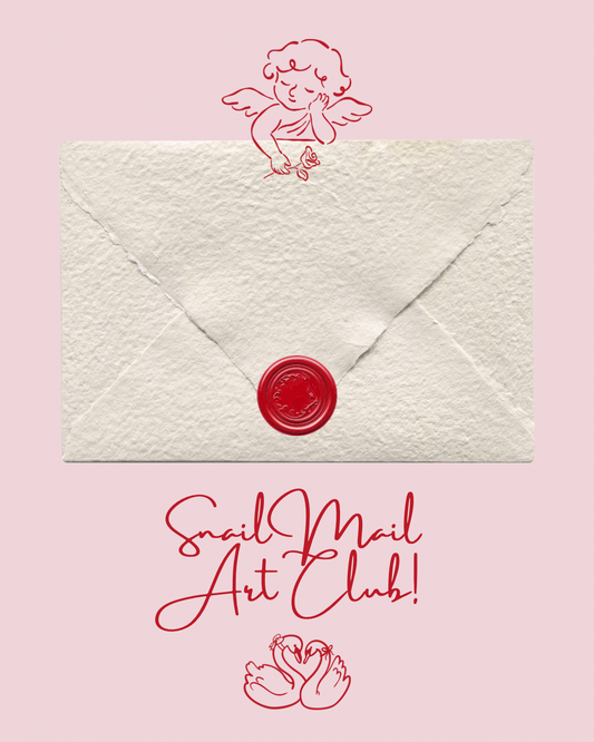 Lunar Maiden Snail Mail Art Club